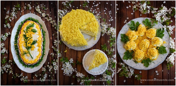 салата торта яйца Мимоза