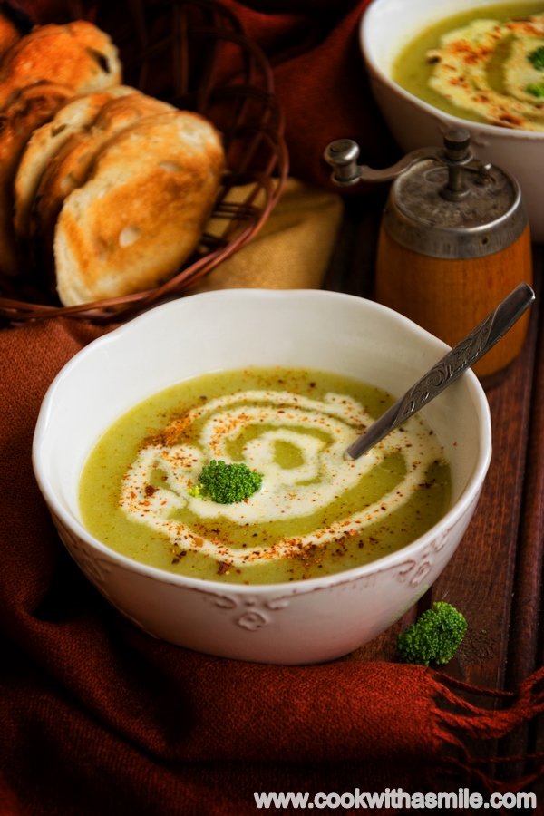 Крем супа от броколи и картофи — стъпка 6