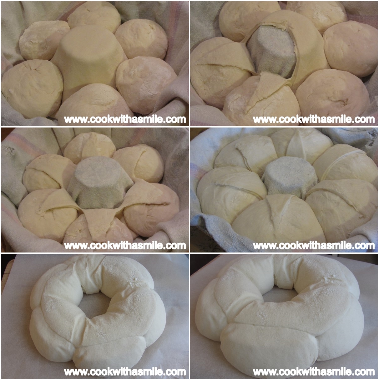Хляб Короната на Бордо (Couronne Bordelaise) — стъпка 17